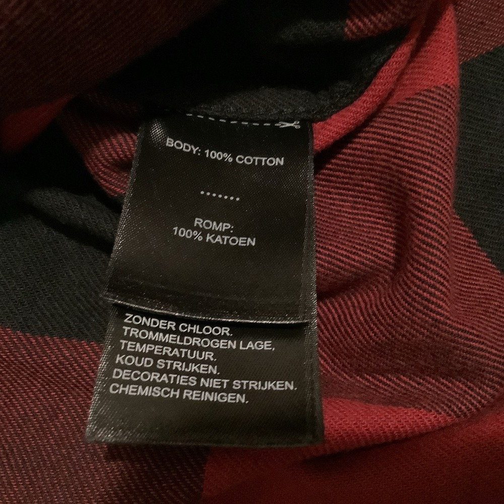 Harley Davidson Shirt Women's M Red Black Long Sleeve Motorcycle - Picture 7 of 8